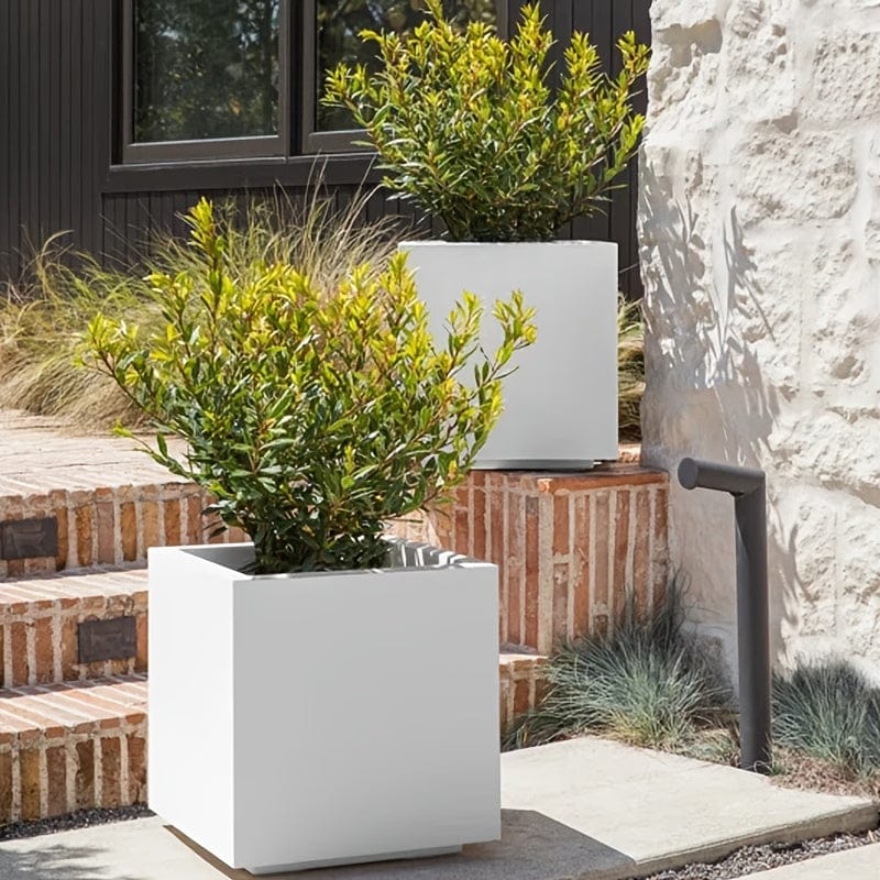 Ma boutique Cache pot carré plastique