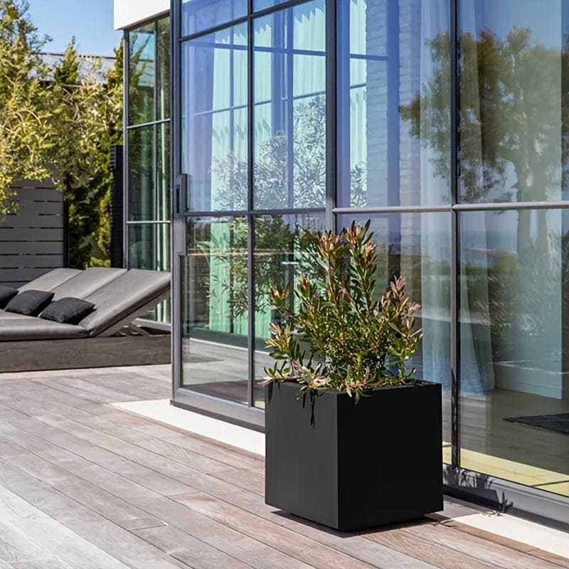 Ma boutique Cache pot carré plastique