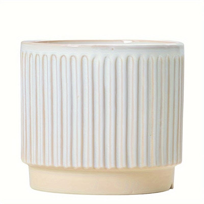 Ma boutique Blanc cache pot ceramique design