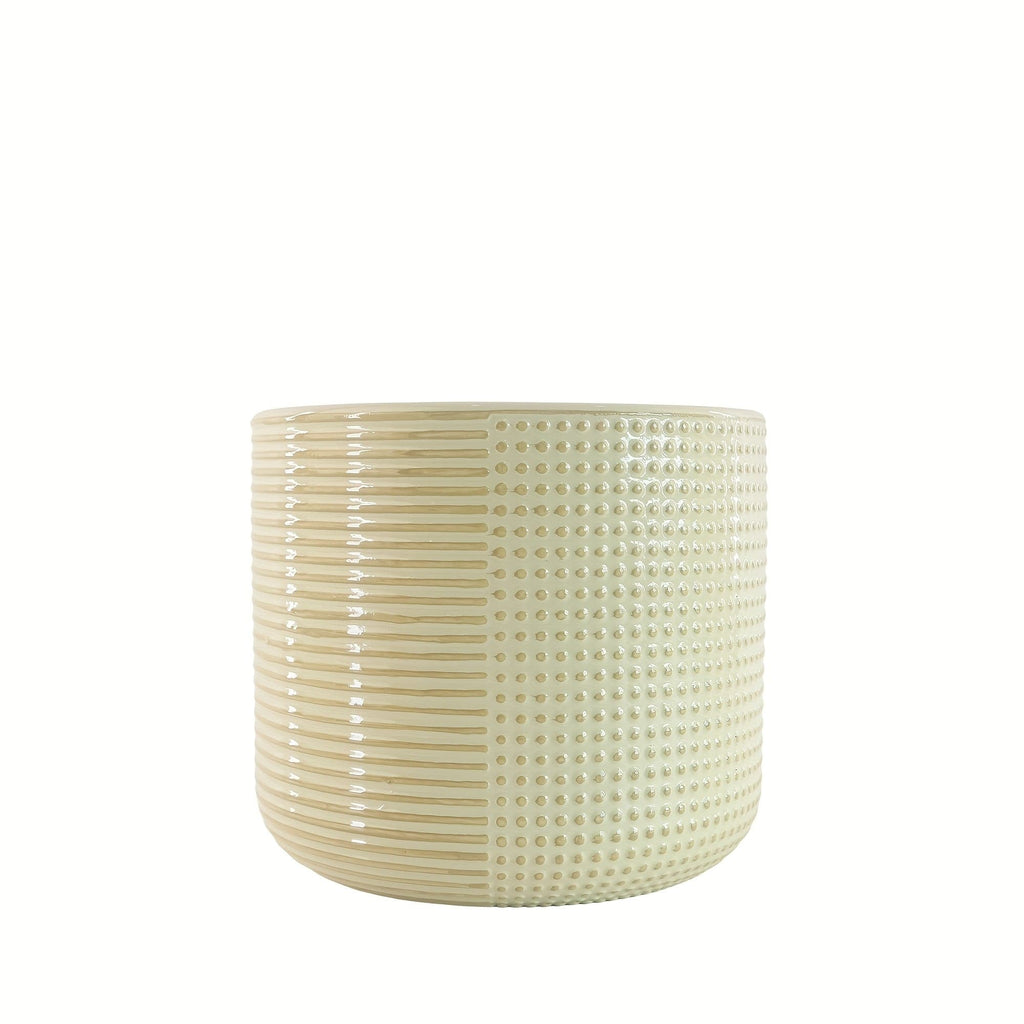Ma boutique Vert cache pot céramique moderne
