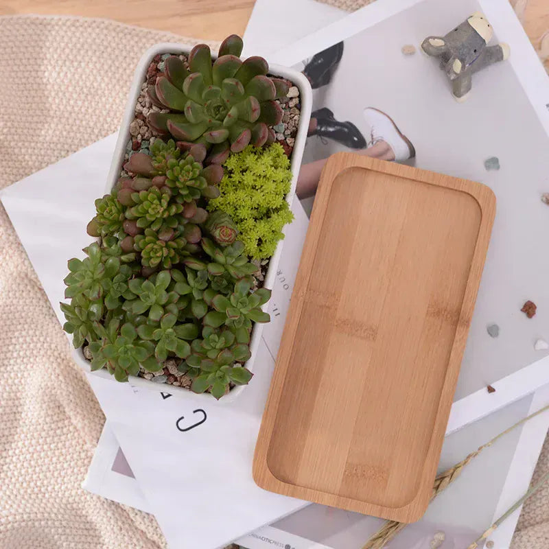 Ma boutique Cache pot céramique rectangle