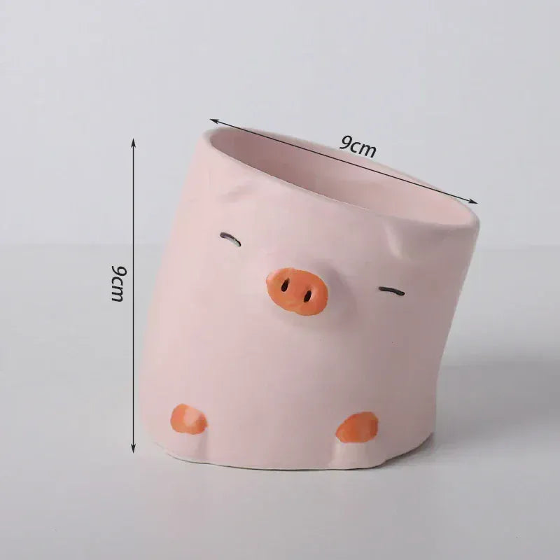 Ma boutique cache pot céramique rigolo