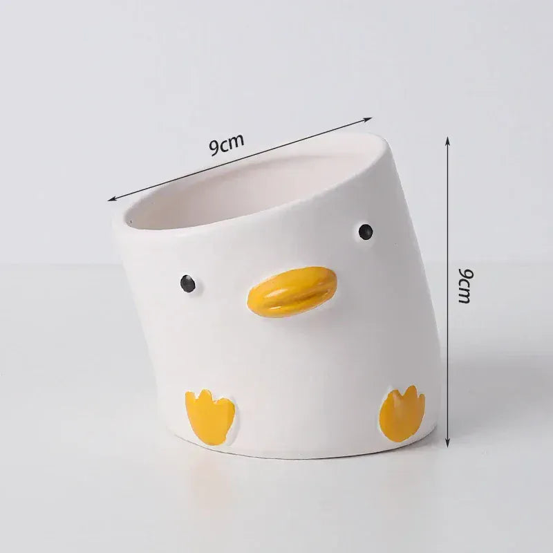 Ma boutique cache pot céramique rigolo