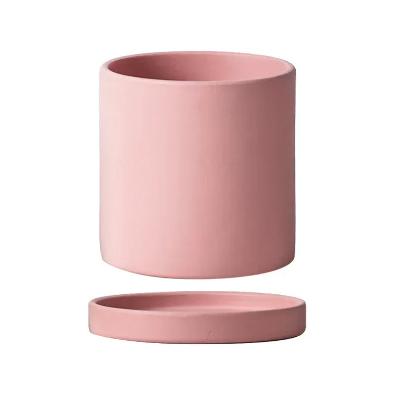 Ma boutique Rose / 11cm cache-pot céramique rose