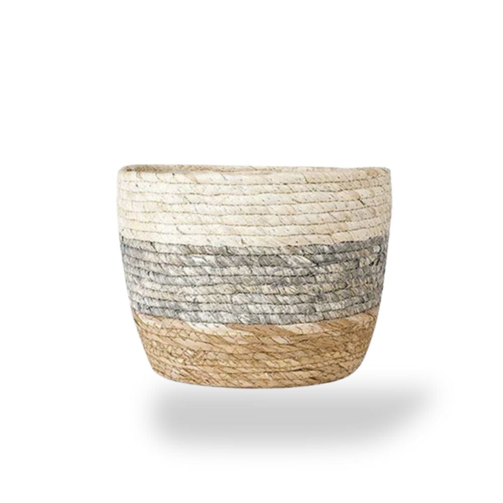 Ma boutique cache pot de fleur en osier