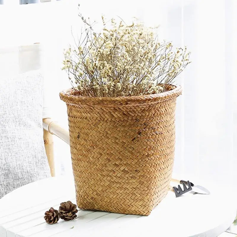 Ma boutique Beige cache pot decoration naturel
