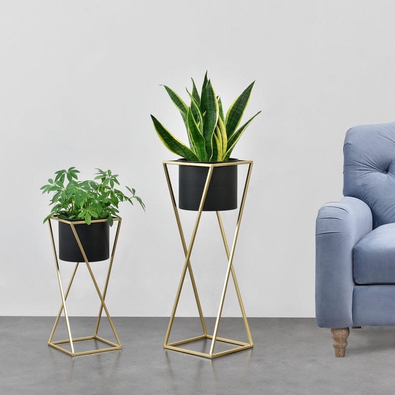 Ma boutique cache-pot design sur pied