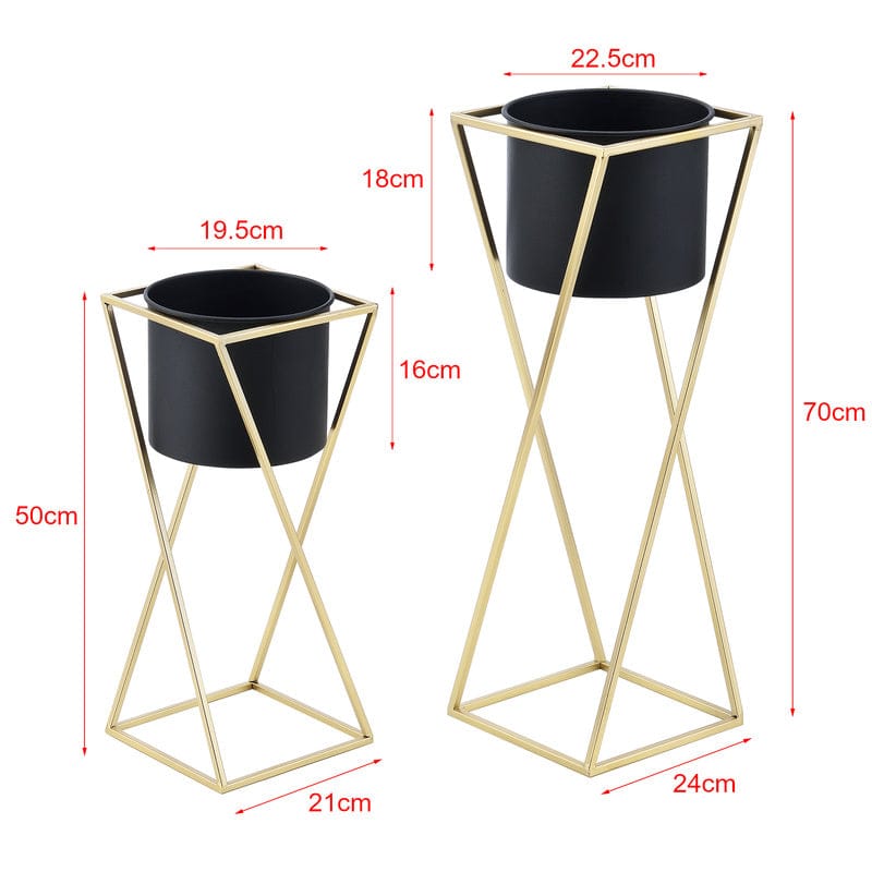 Ma boutique cache-pot design sur pied