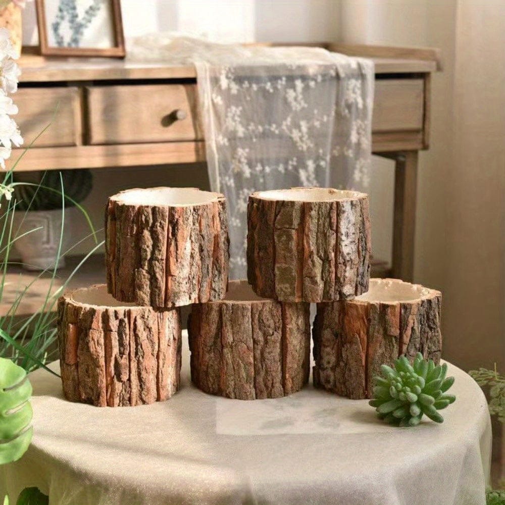 Ma boutique Cache pot écorce bois