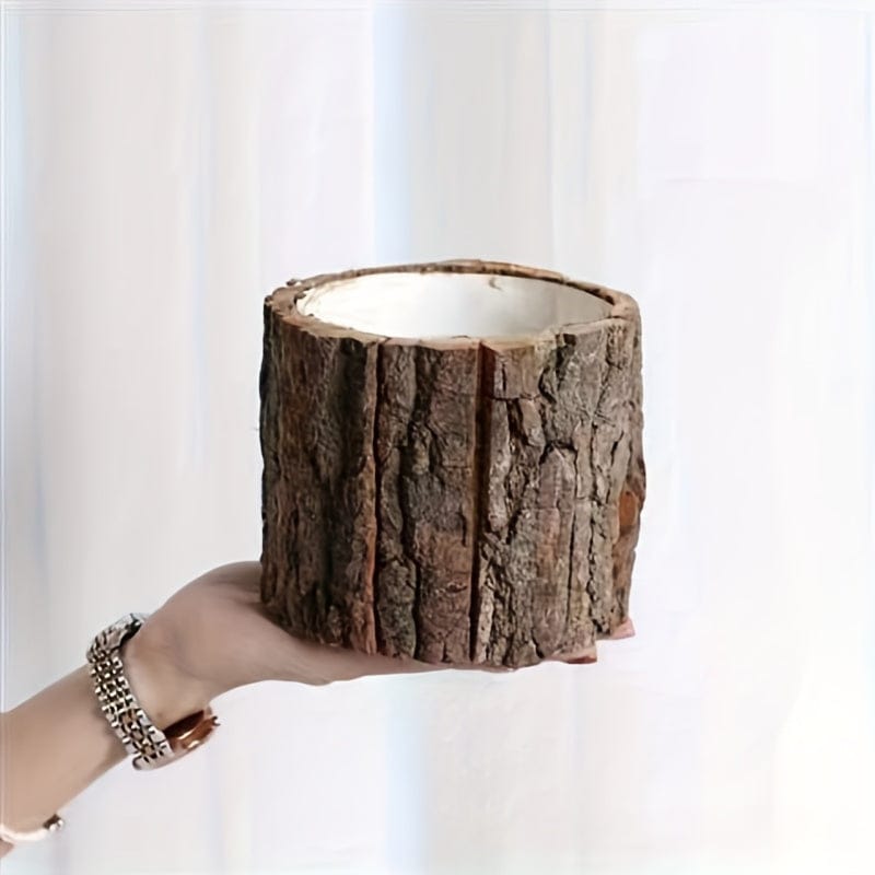 Ma boutique Cache pot écorce bois