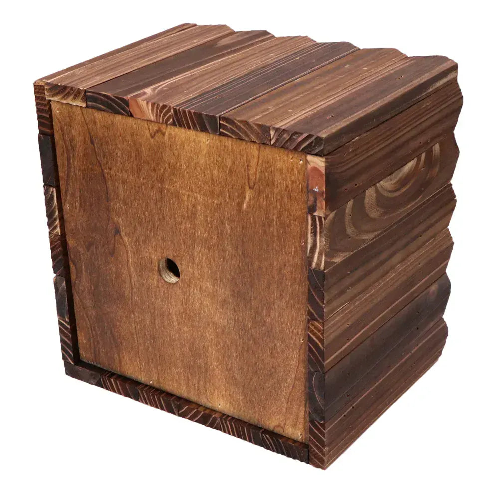 Ma boutique cache pot en bois vintage