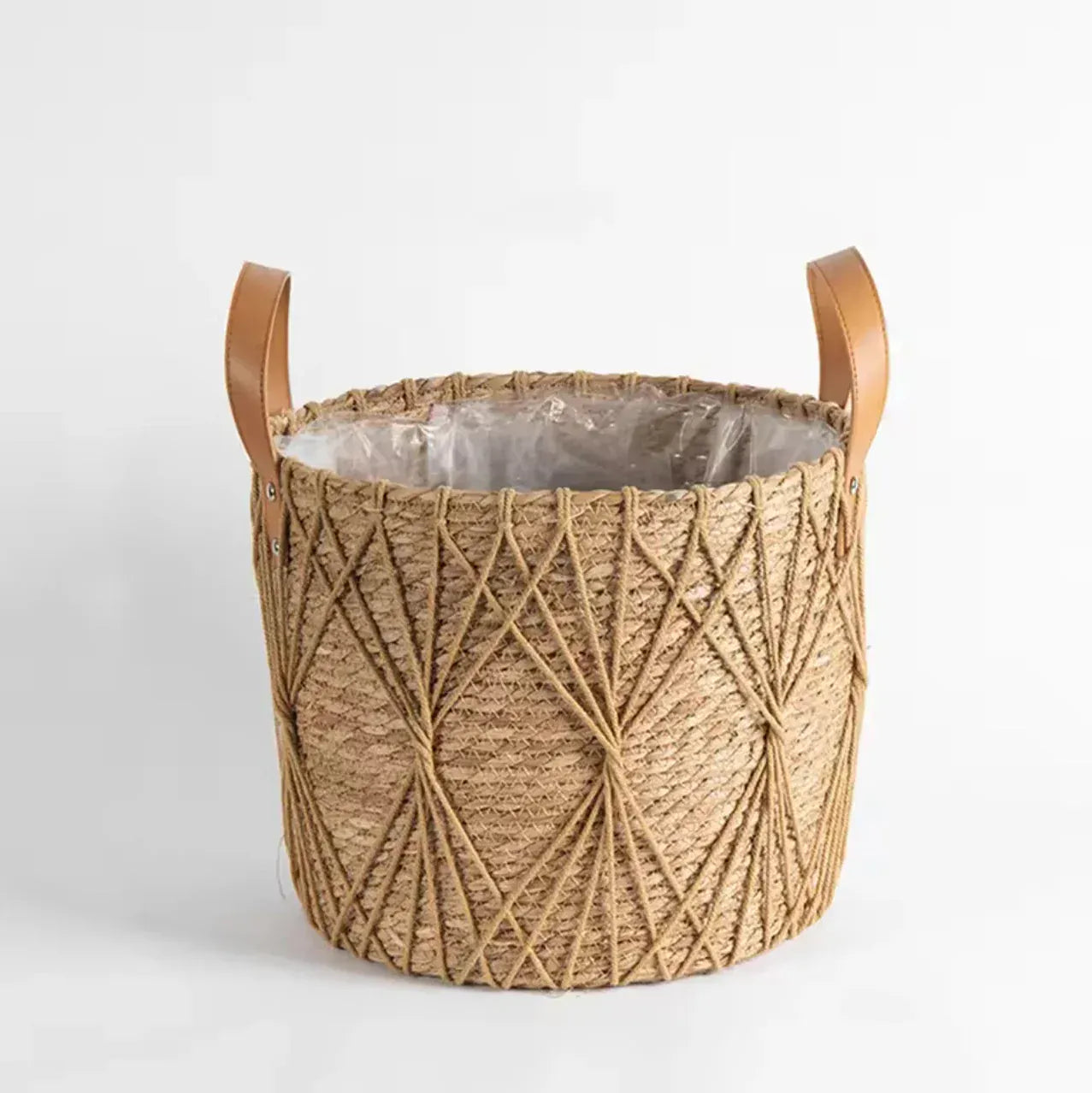 Ma boutique 25x20cm cache pot en osier pour plante