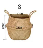 Ma boutique 22cm Cache pot en osier tunisie