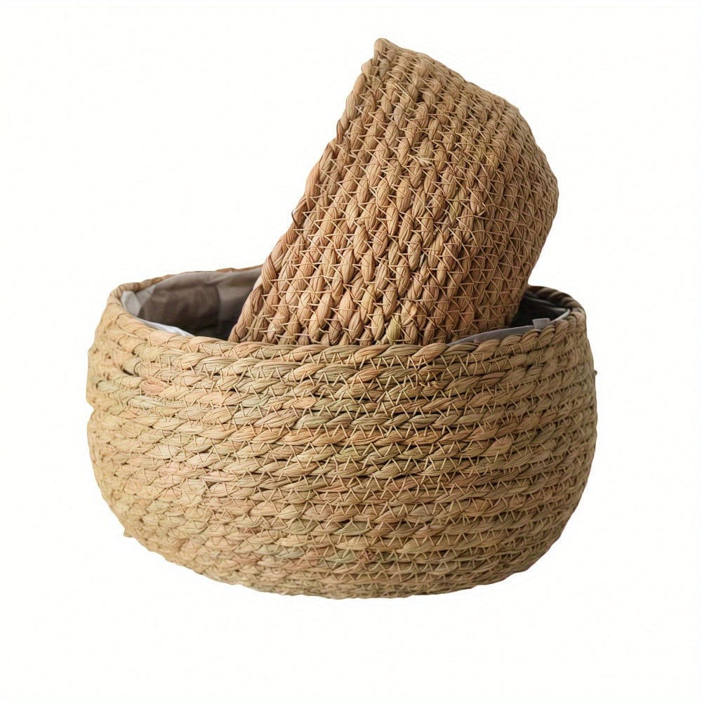 Ma boutique Cache pot en rotin plante