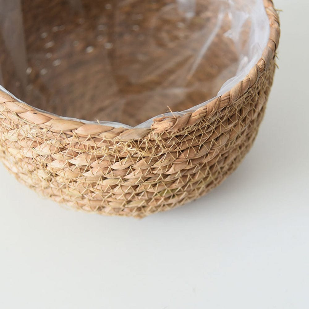 Ma boutique Cache pot en rotin plante