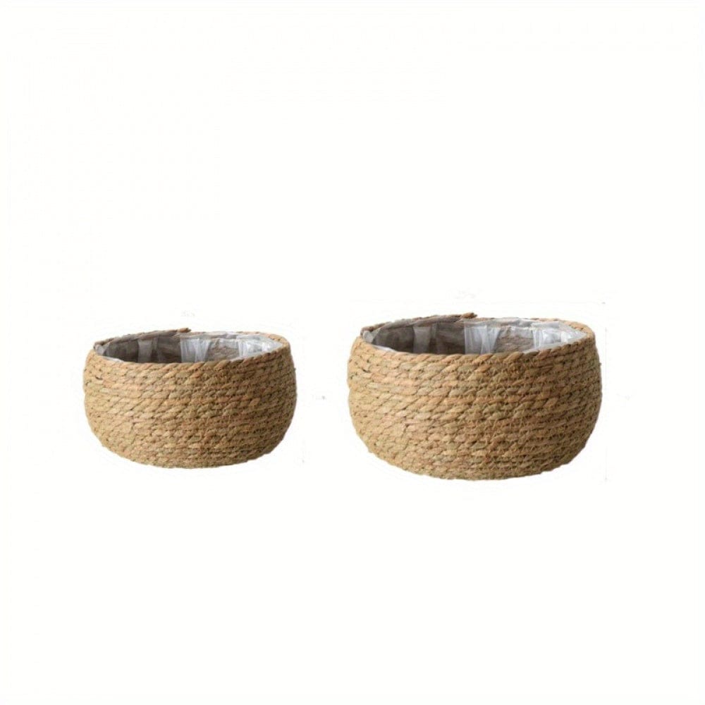 Ma boutique Les Deux Cache pot en rotin plante
