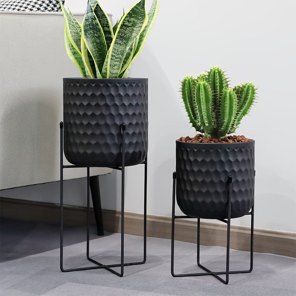 Ma boutique cache-pot extérieur sur pied