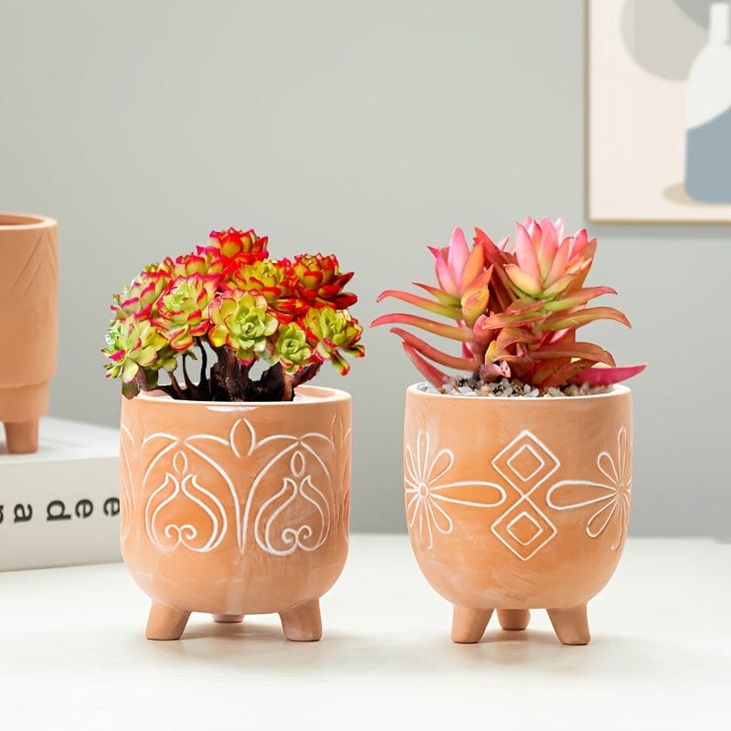 Ma boutique cache-pot fantaisie terre cuite