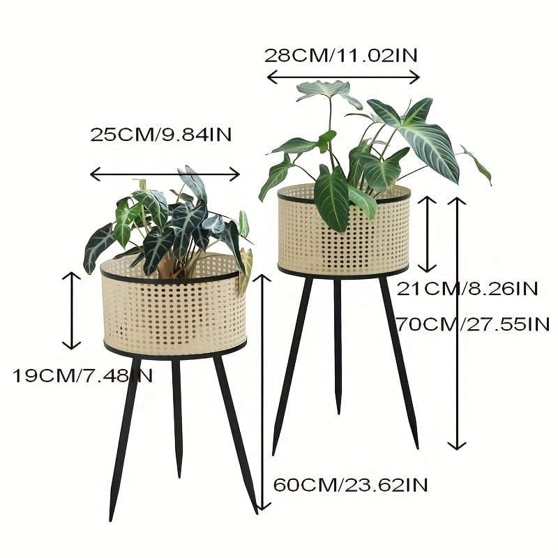 Ma boutique cache-pot intérieur sur pied