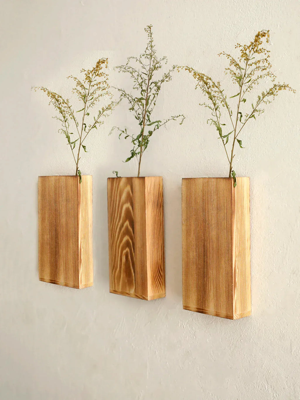 Ma boutique cache pot mural en bois