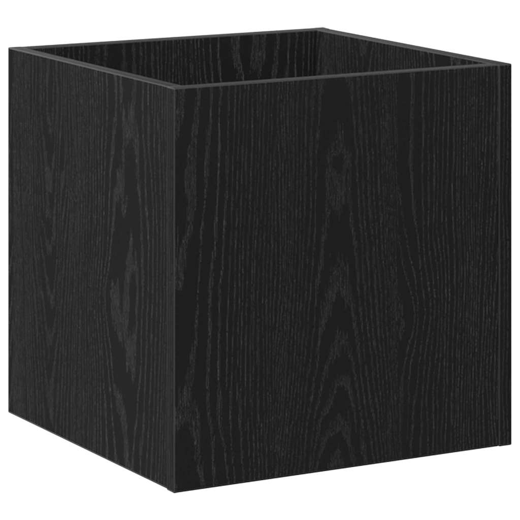 Ma boutique Cache-pot noir et bois