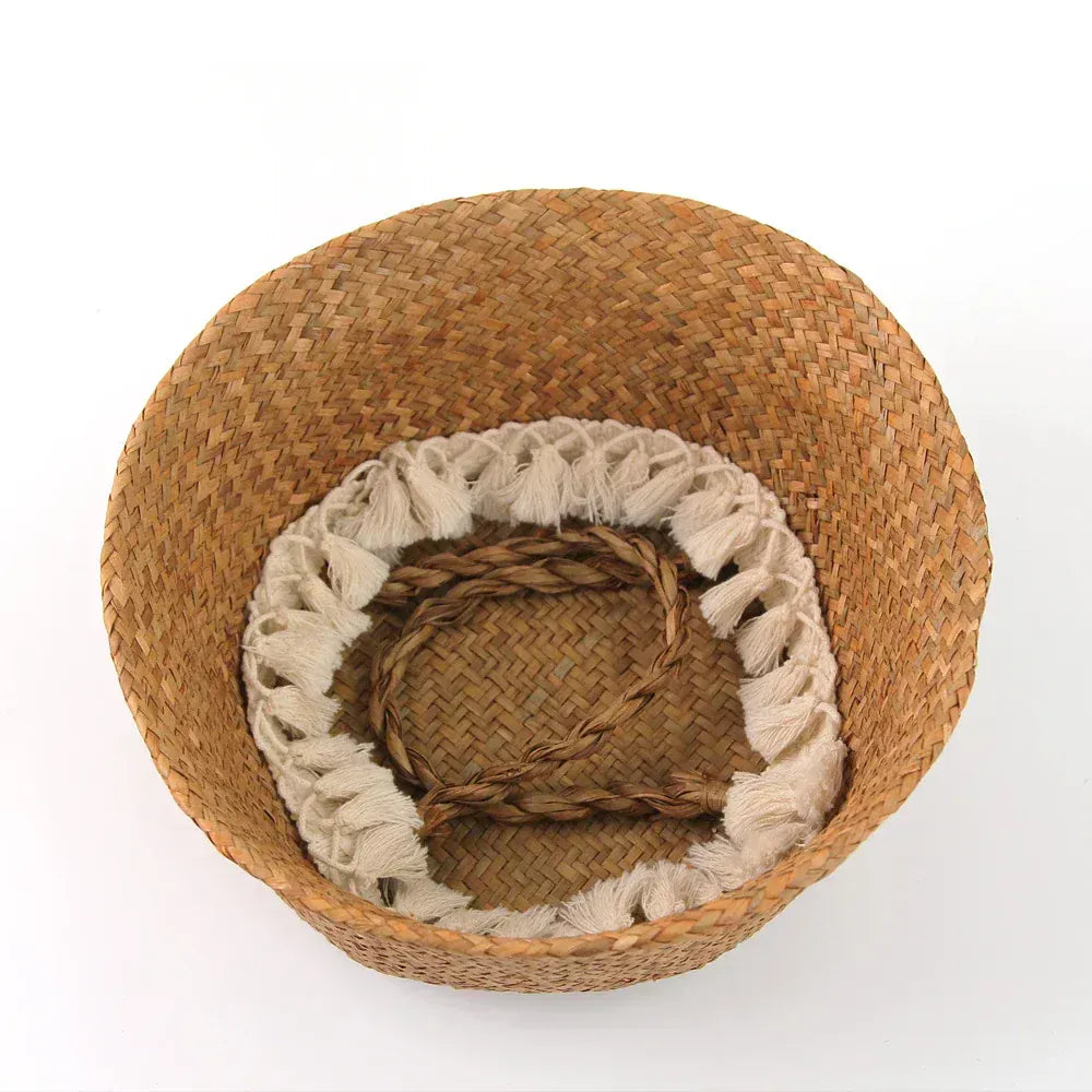 Ma boutique cache pot pour grande plante en osier