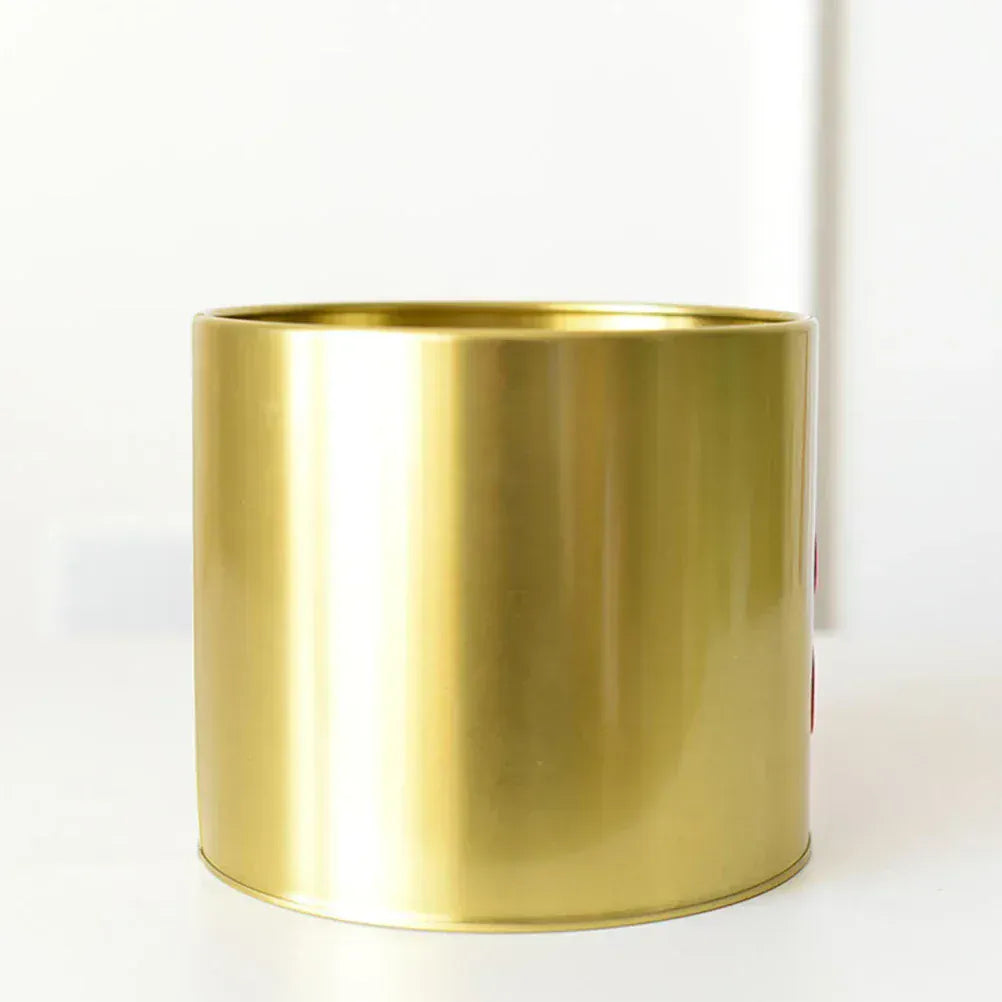 Ma boutique cache-pot rond doré