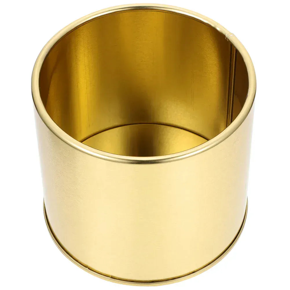 Ma boutique cache-pot rond doré
