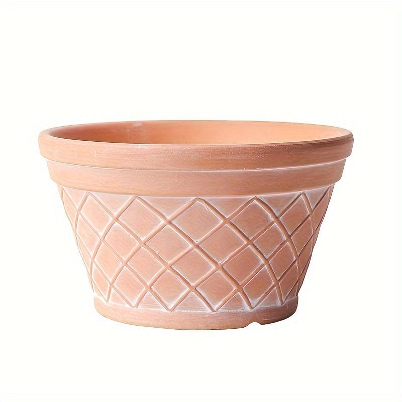 Ma boutique 3 / Pot cache pot sculpture en terre cuite