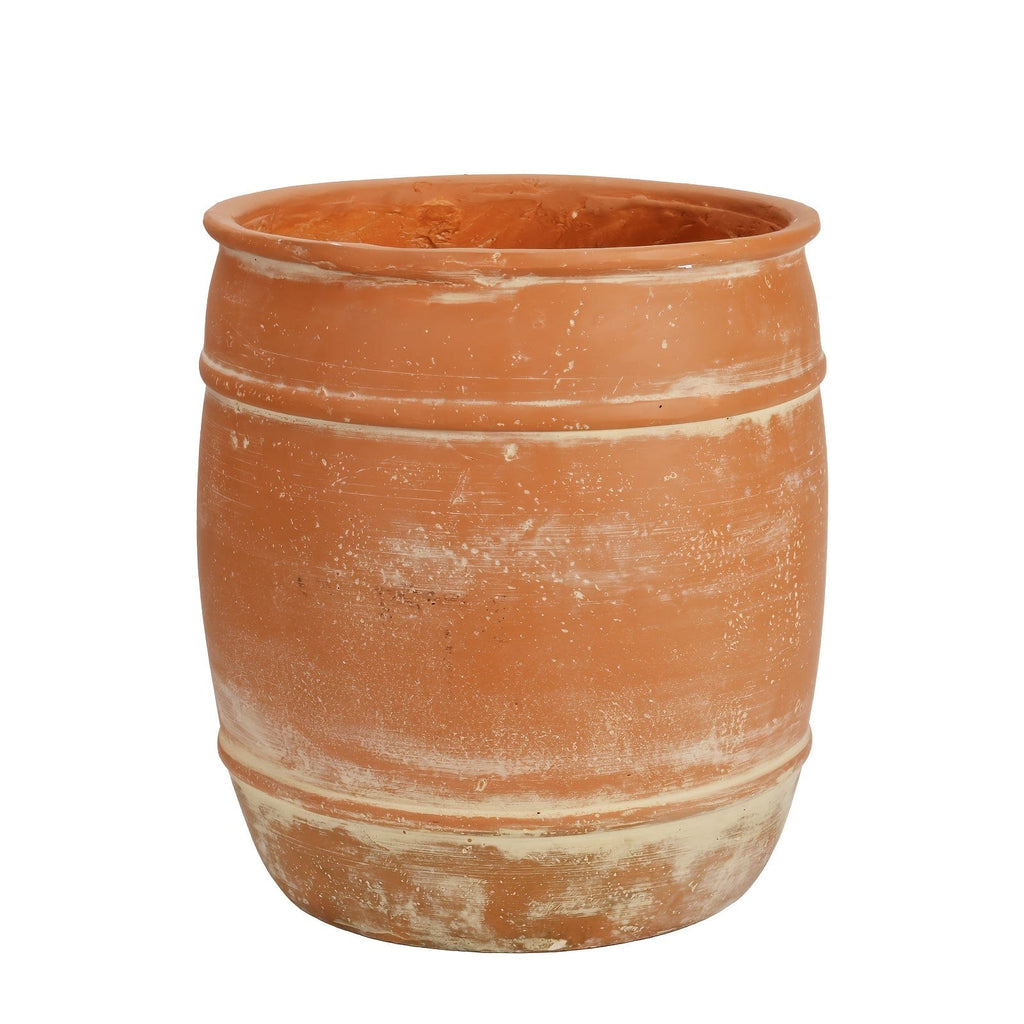 Ma boutique Cache pot style ancien terre cuite