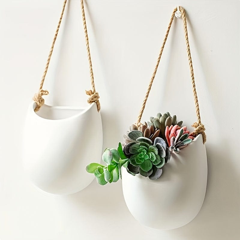 Ma boutique Cache pot suspendu céramique