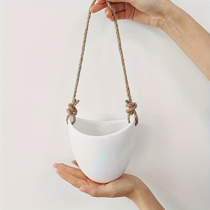 Ma boutique Cache pot suspendu céramique