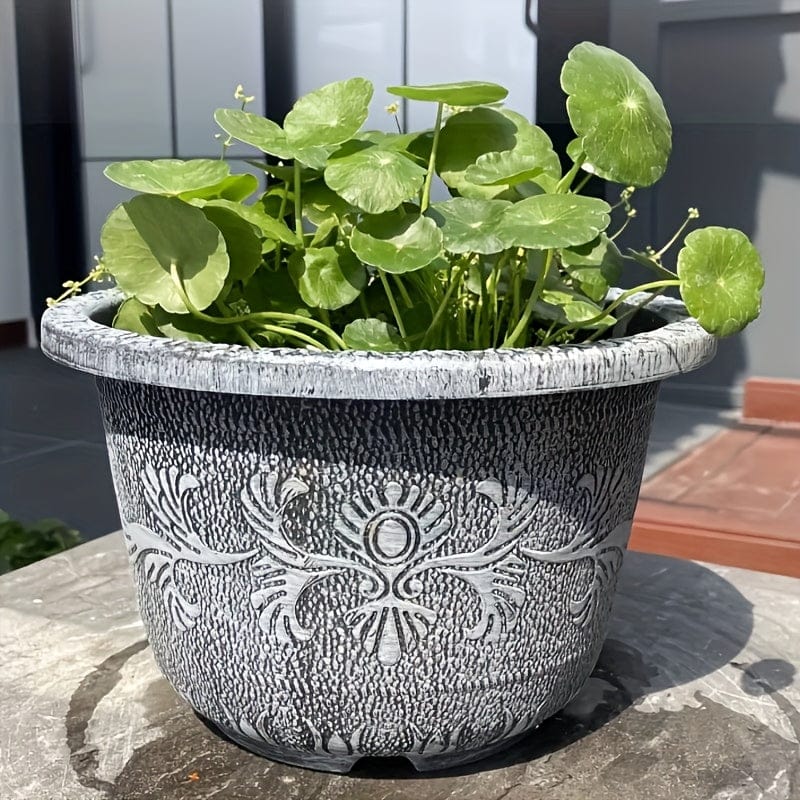 Ma boutique 18.02L cache-pot terre cuite gris