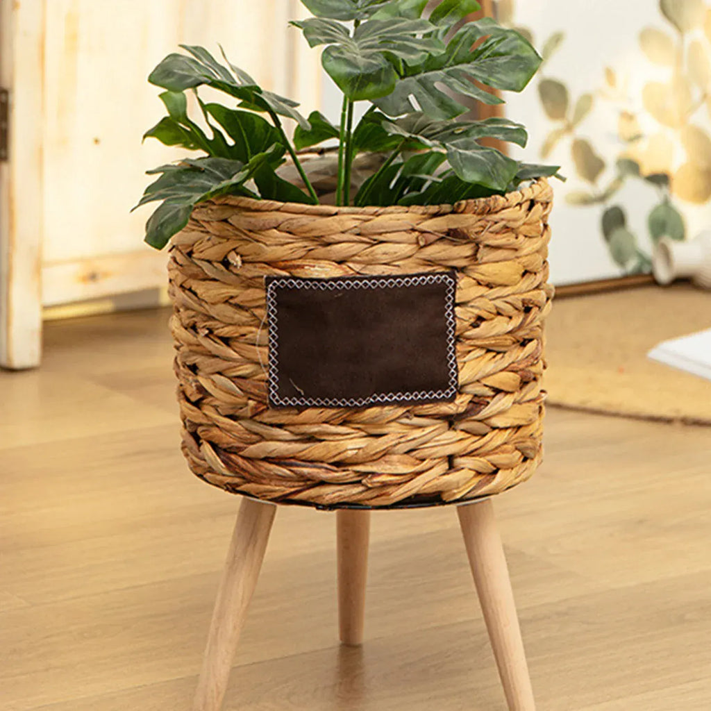 Ma boutique cache-pot tressé sur pied