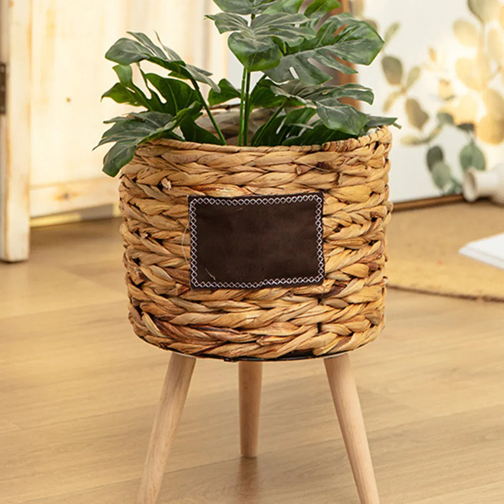 Ma boutique cache-pot tressé sur pied