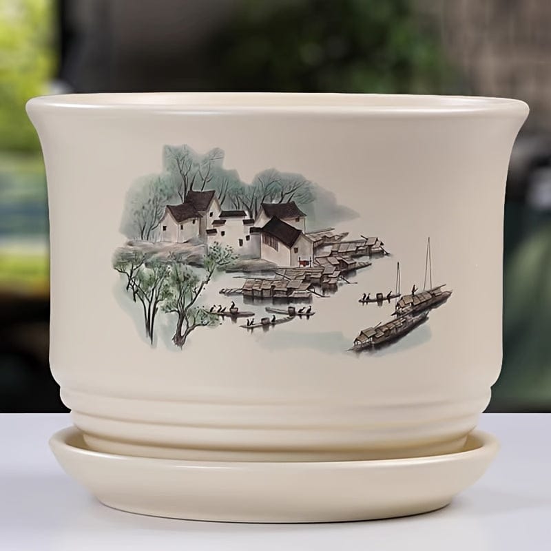 Ma boutique 3 Grand cache pot ceramique interieur