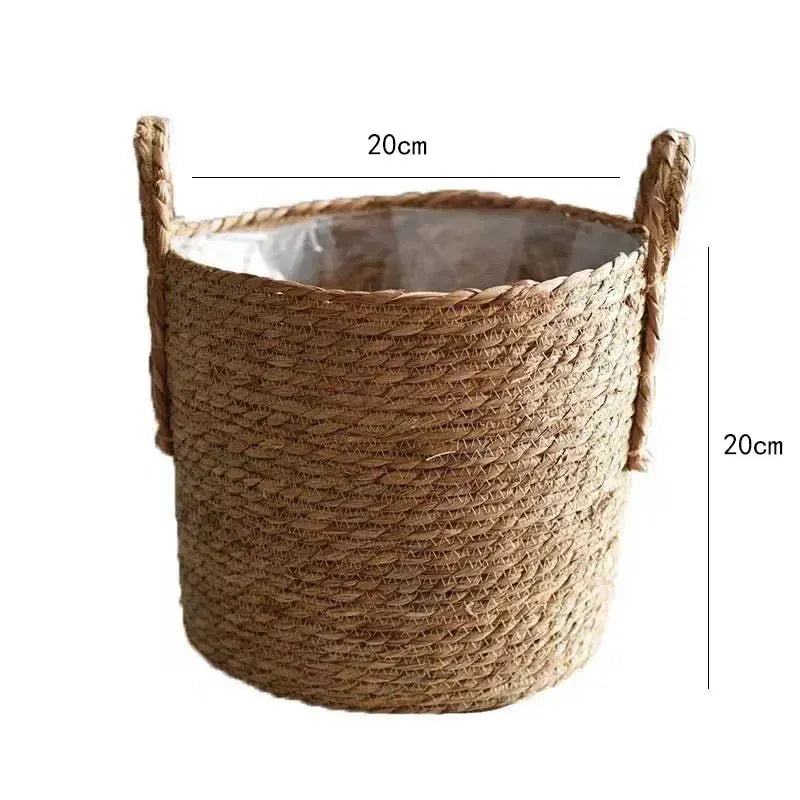 Ma boutique 20cm Grand cache pot en osier