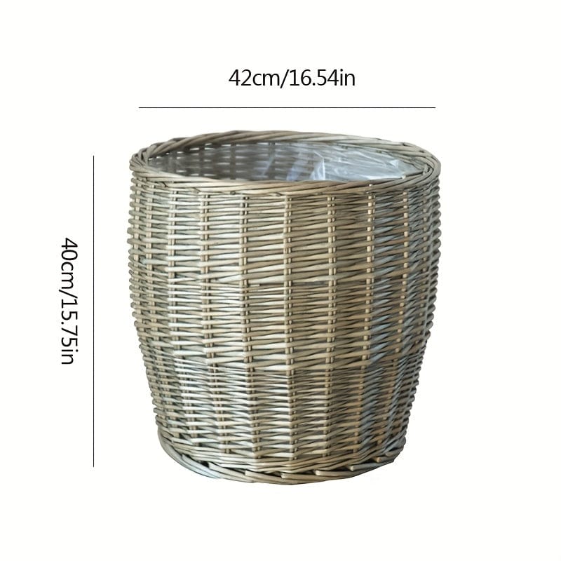 Ma boutique Grand grand cache pot en osier pour exterieur