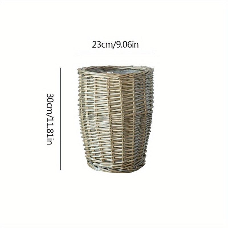 Ma boutique Petit grand cache pot en osier pour exterieur