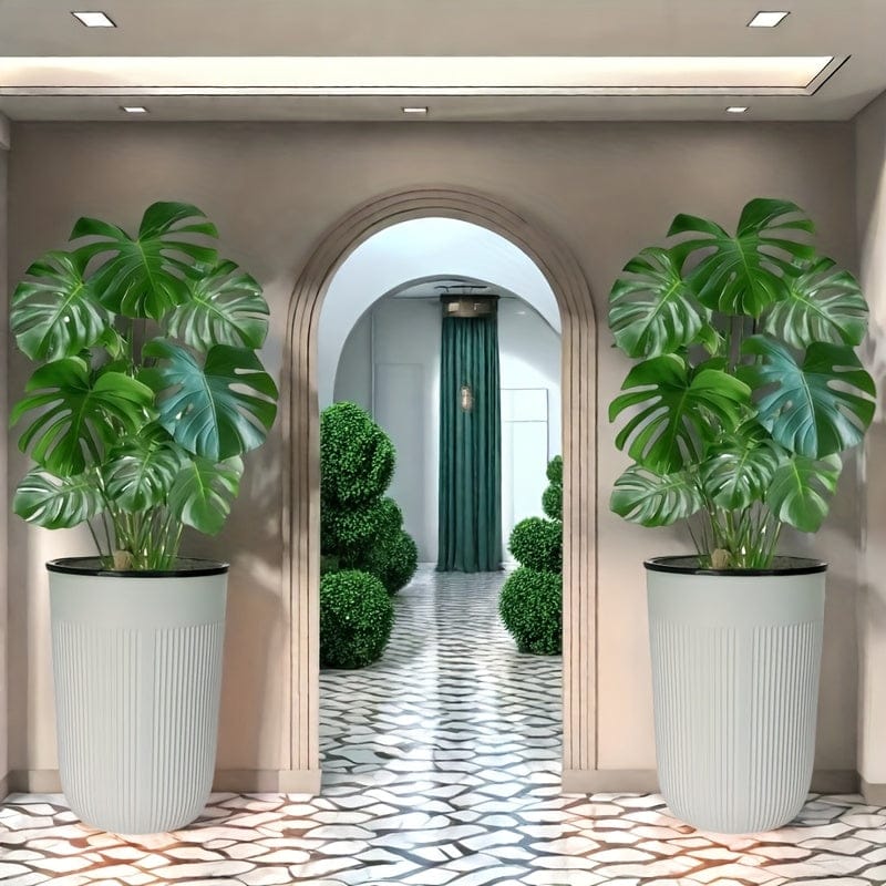 Ma boutique Grand pot en plastique pour plantes extérieur