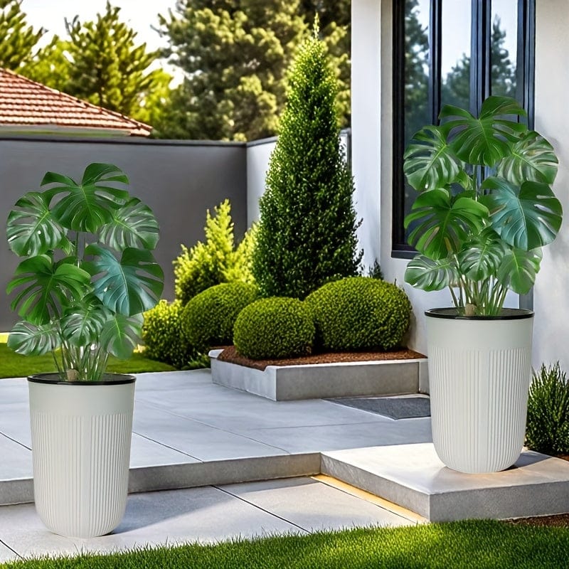 Ma boutique Grand pot en plastique pour plantes extérieur