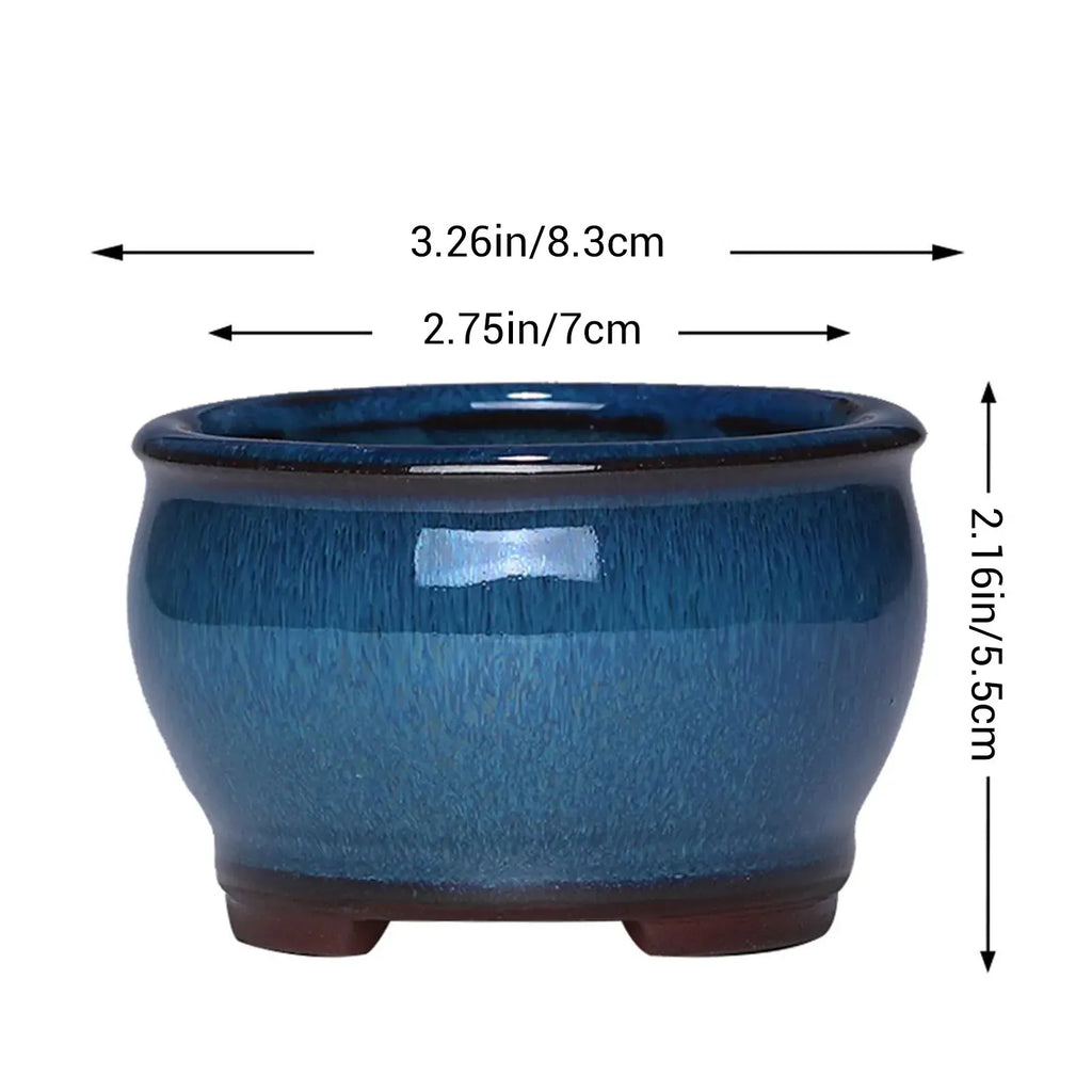 Ma boutique Style 7 petit cache pot céramique bonsai