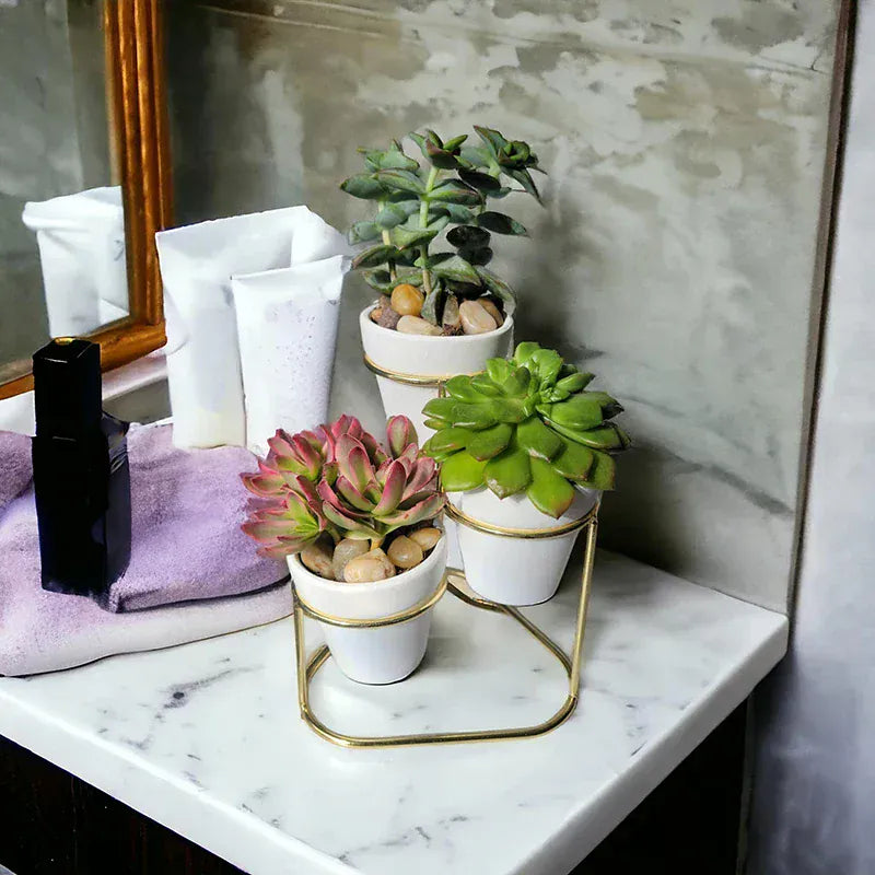 Ma boutique Petit cache pot céramique suspendu