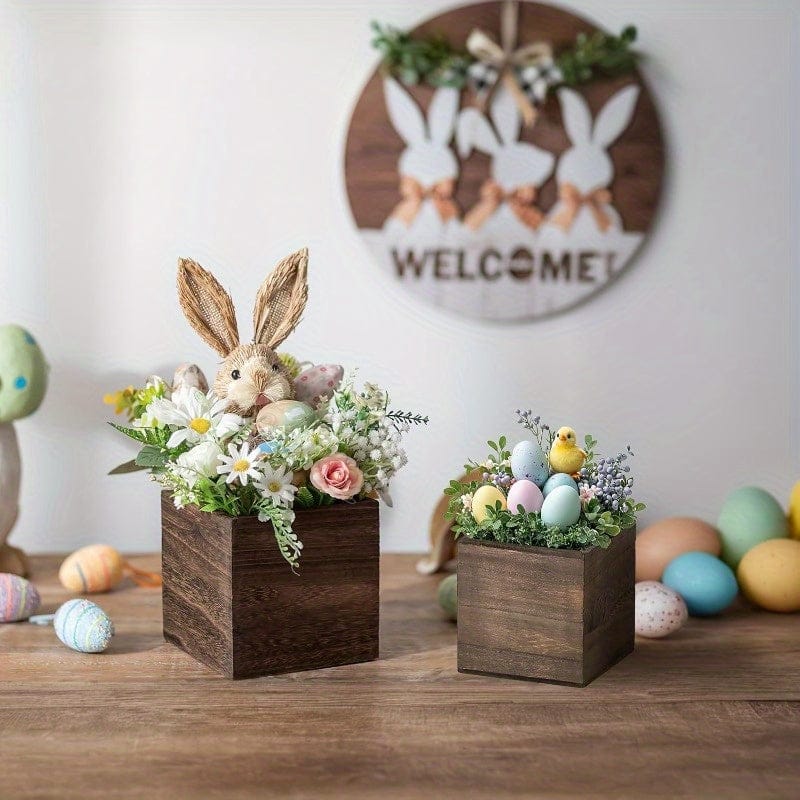 Ma boutique Petit cache pot en bois