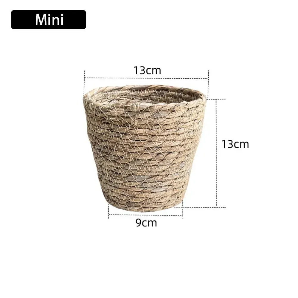 Ma boutique Mini Petit cache pot osier