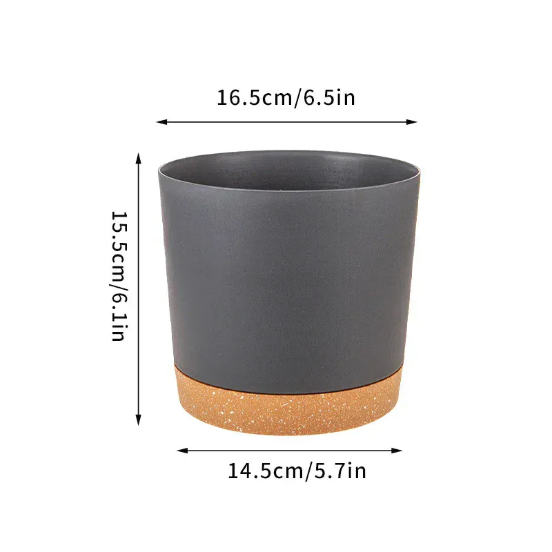 Ma boutique 1 Petit pot en plastique pour plante