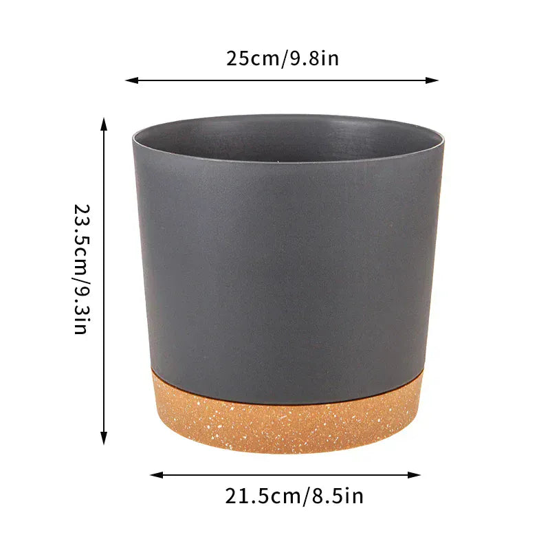 Ma boutique 3 Petit pot en plastique pour plante