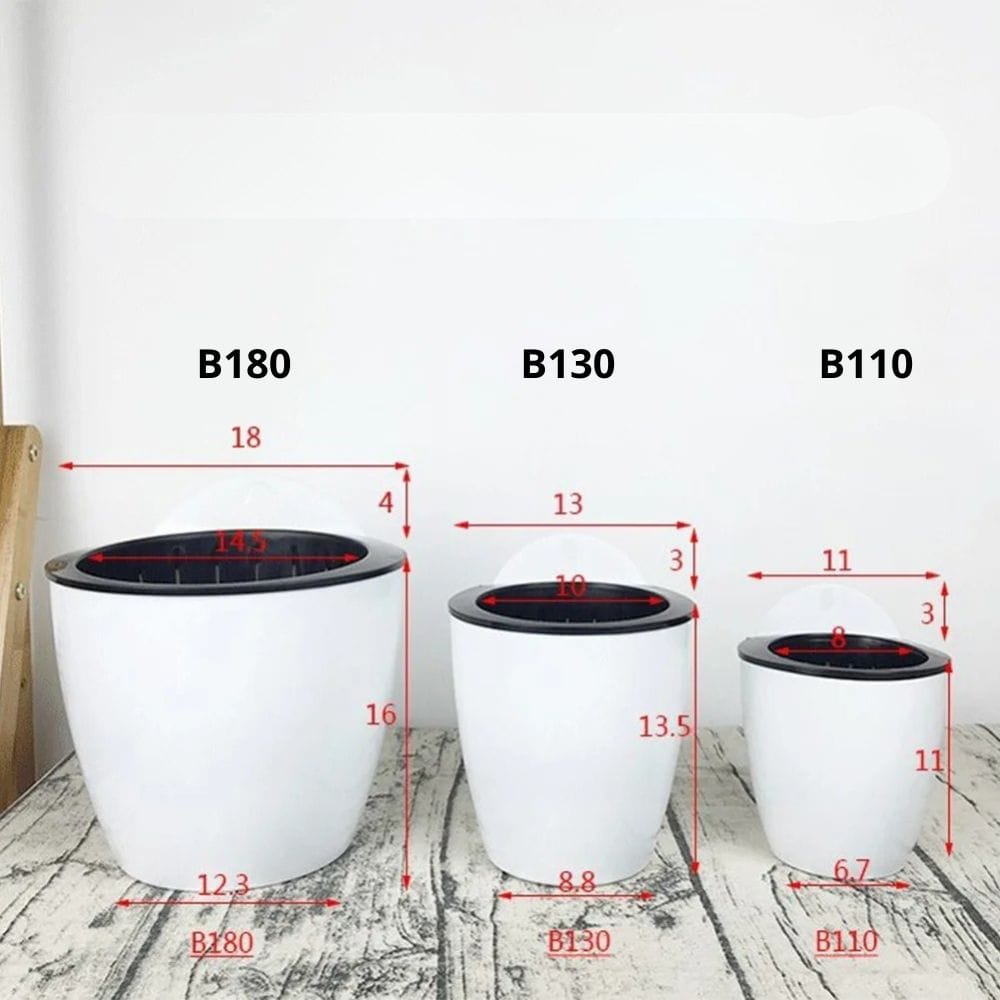 Ma boutique Pot en plastique mural pour plante