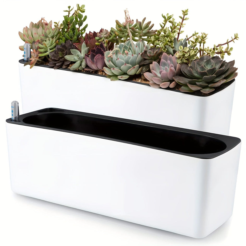 Ma boutique pot plastique plante rectangulaire