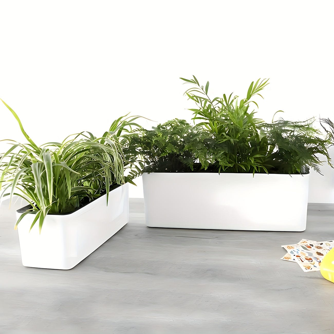 Ma boutique pot plastique plante rectangulaire